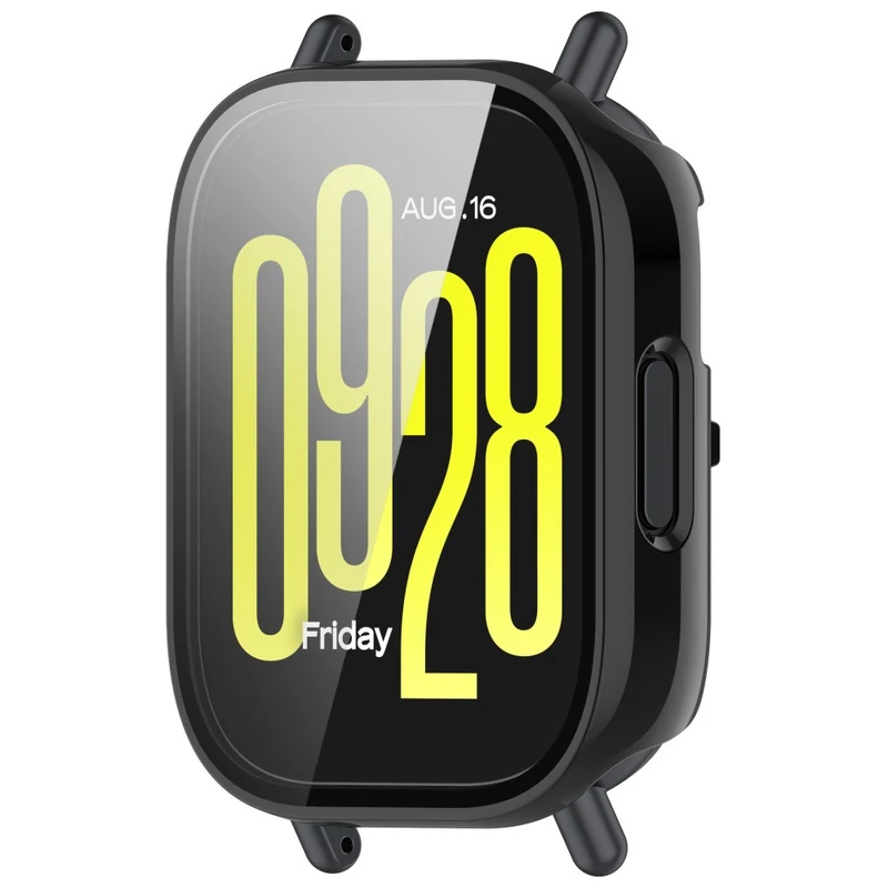 Absolut Stylisch Xiaomi Redmi Watch 5 Active Hülle mit Displayschutz in Glas und Plastik