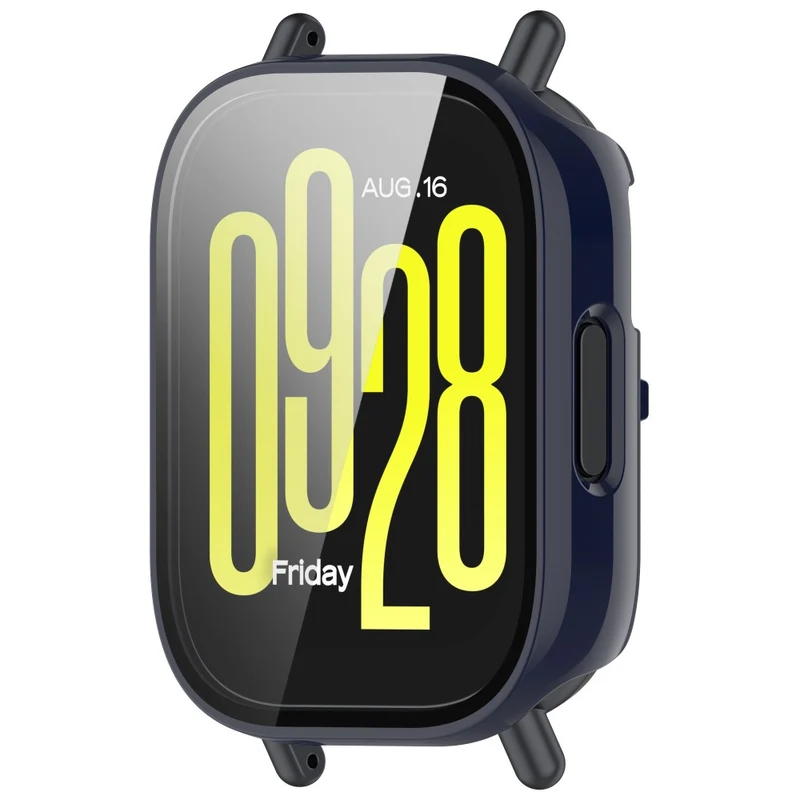 Absolut Stylisch Xiaomi Redmi Watch 5 Active Hülle mit Displayschutz in Glas und Plastik
