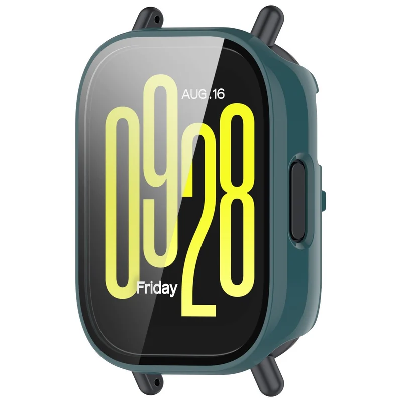 Absolut Stylisch Xiaomi Redmi Watch 5 Active Hülle mit Displayschutz in Glas und Plastik