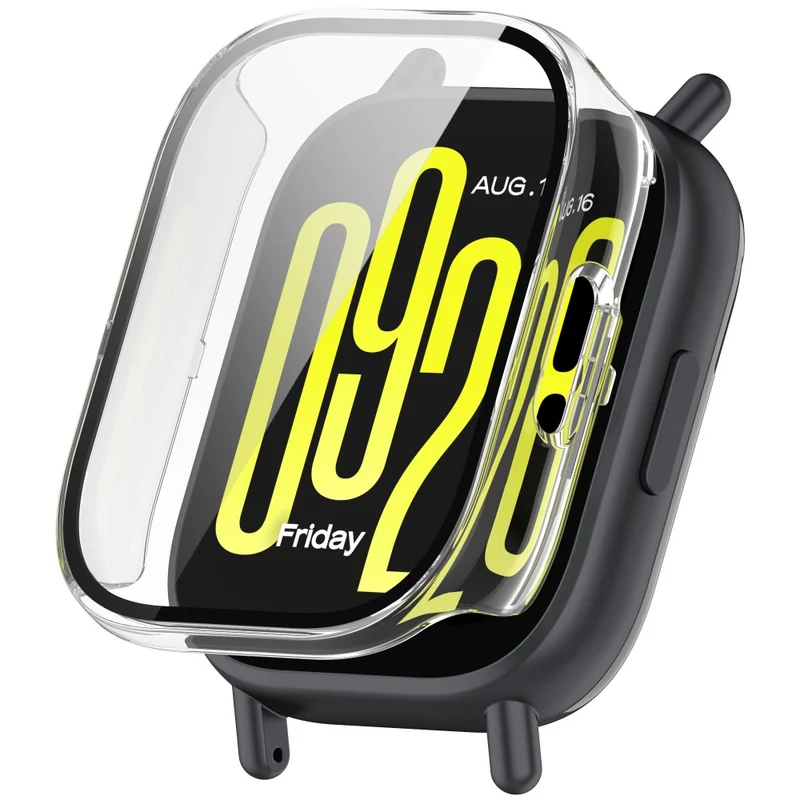 Absolut Stylisch Xiaomi Redmi Watch 5 Active Hülle mit Displayschutz in Glas und Plastik