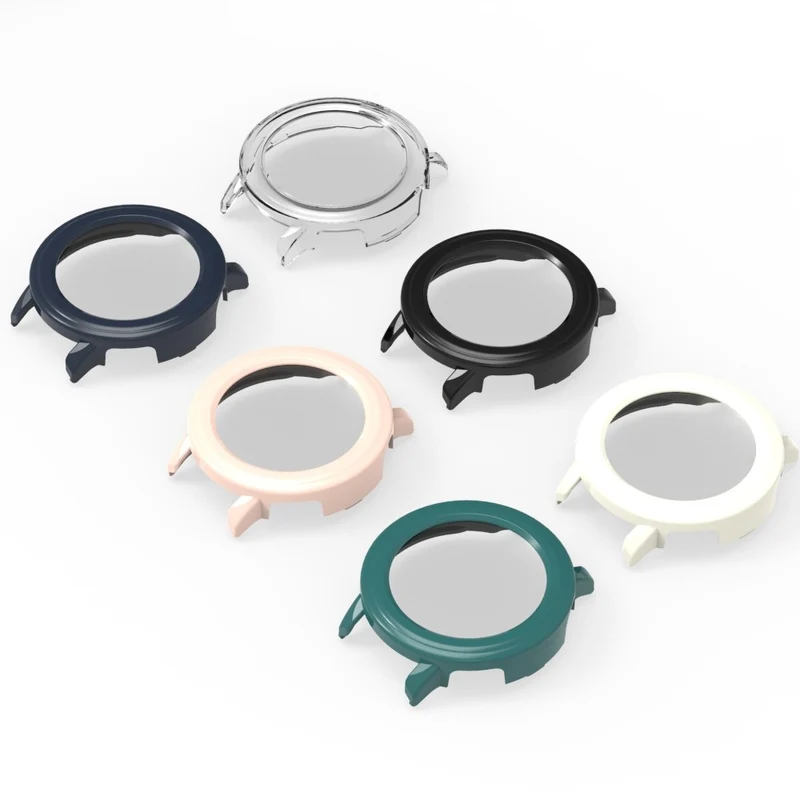 Dauerhaft Huawei Watch GT 5 Pro 42mm Hülle mit Displayschutz in Glas und Plastik