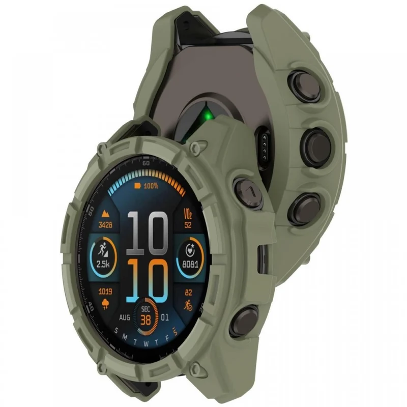 Garmin Fenix 8 43mm Flexibel Silikon Bumper