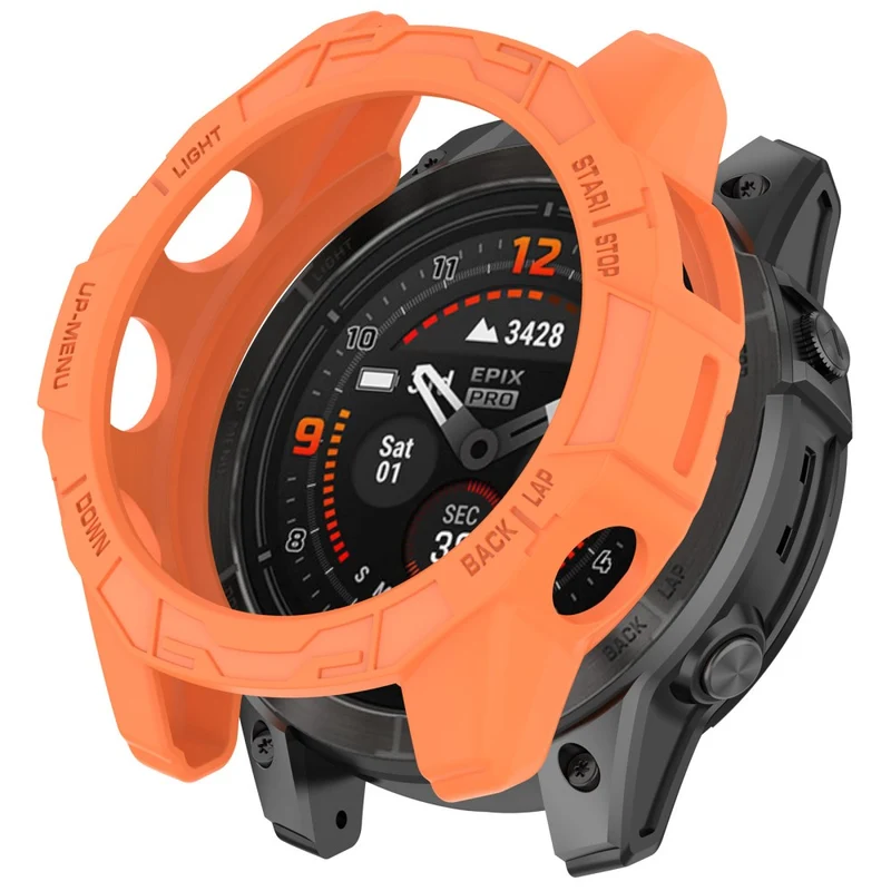 Garmin Fenix E 47mm Flexibel Silikon Bumper