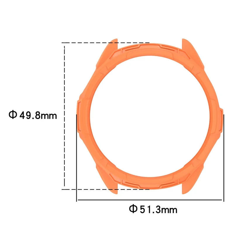 Garmin Fenix E 47mm Flexibel Silikon Bumper