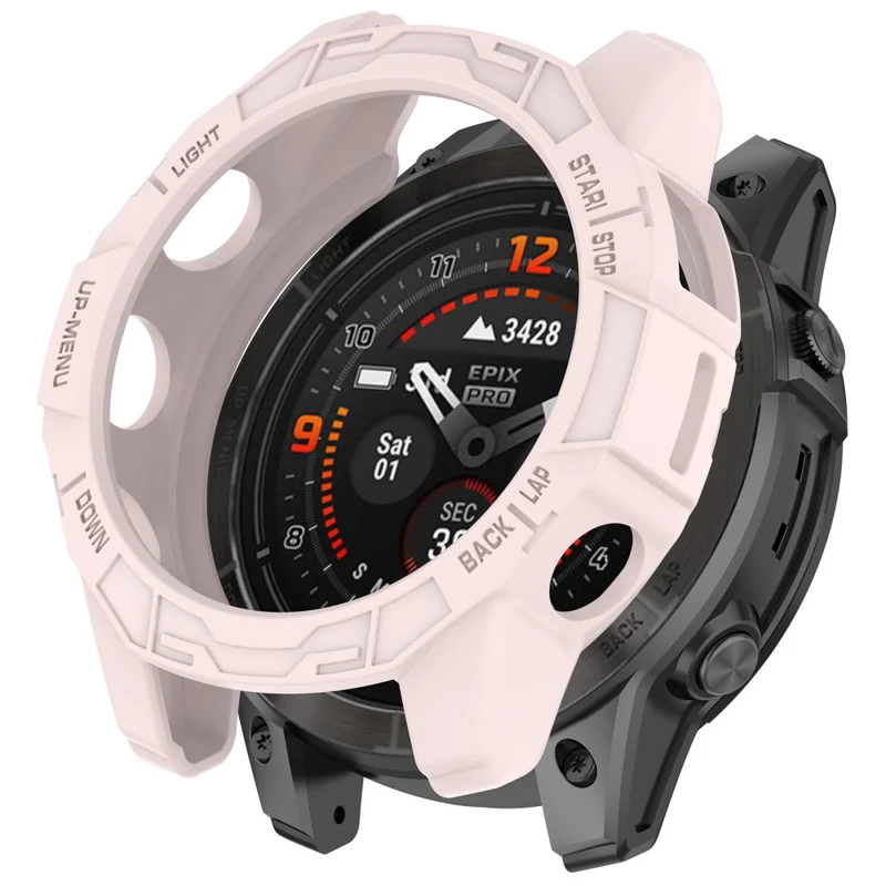 Garmin Fenix E 47mm Flexibel Silikon Bumper