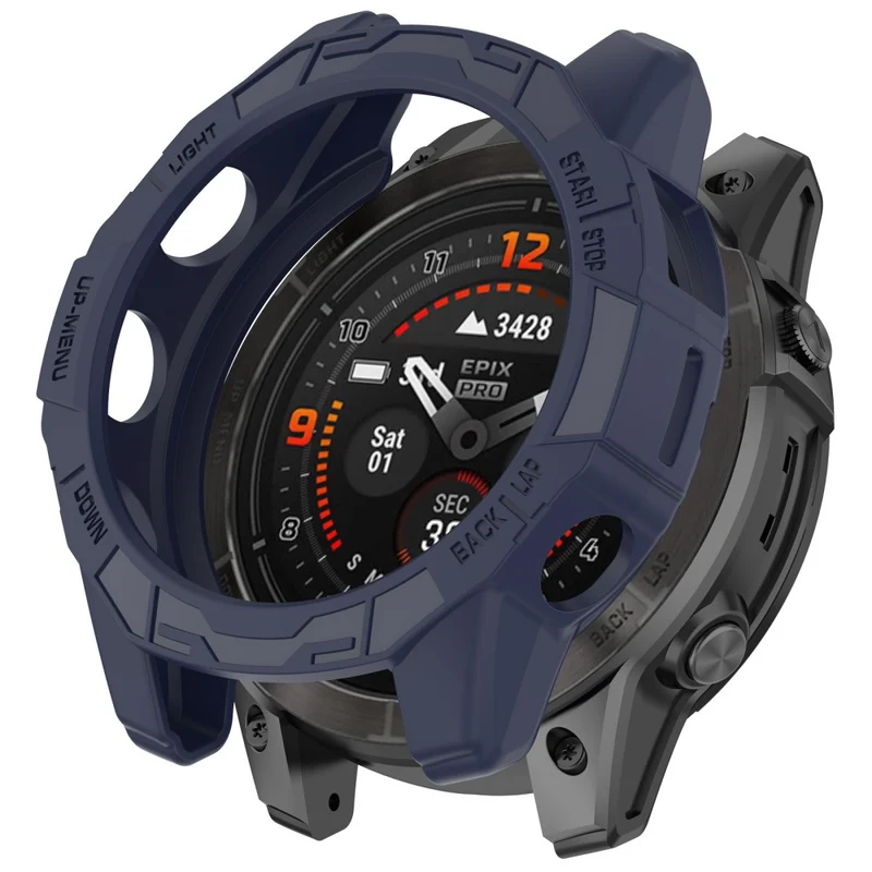 Garmin Fenix E 47mm Flexibel Silikon Bumper