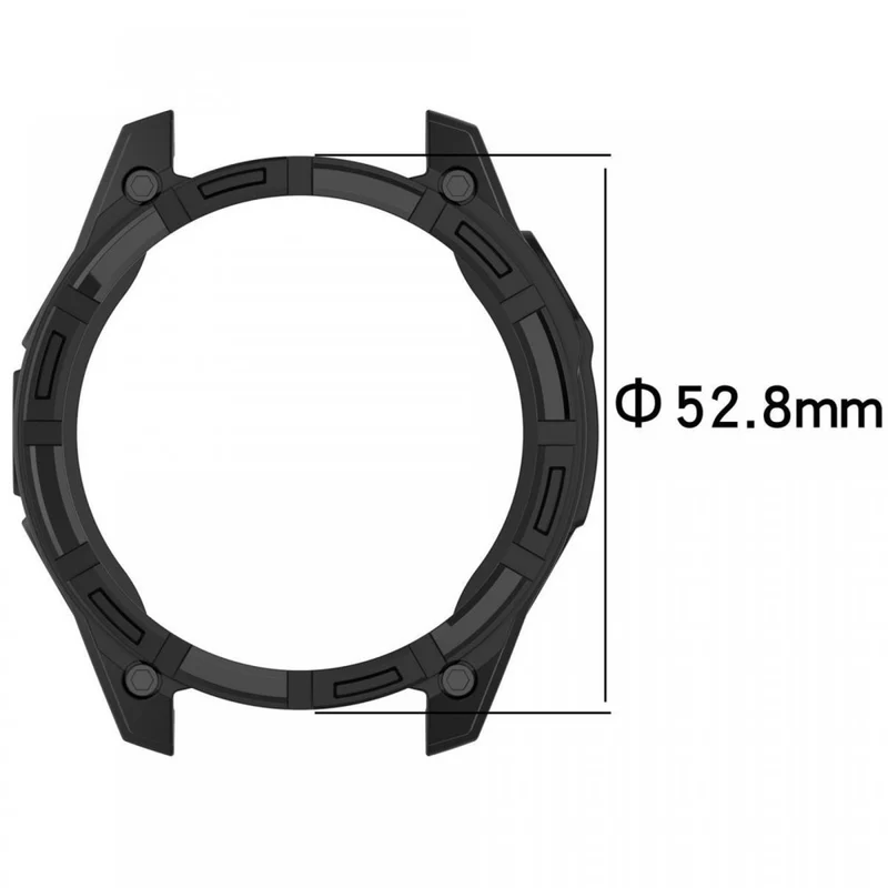 Garmin Fenix 8 51mm Flexibel Silikon Bumper
