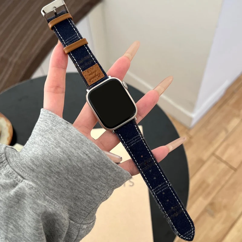 Wirklich Schick Apple Smartwatch Kunstleder Universell Armband