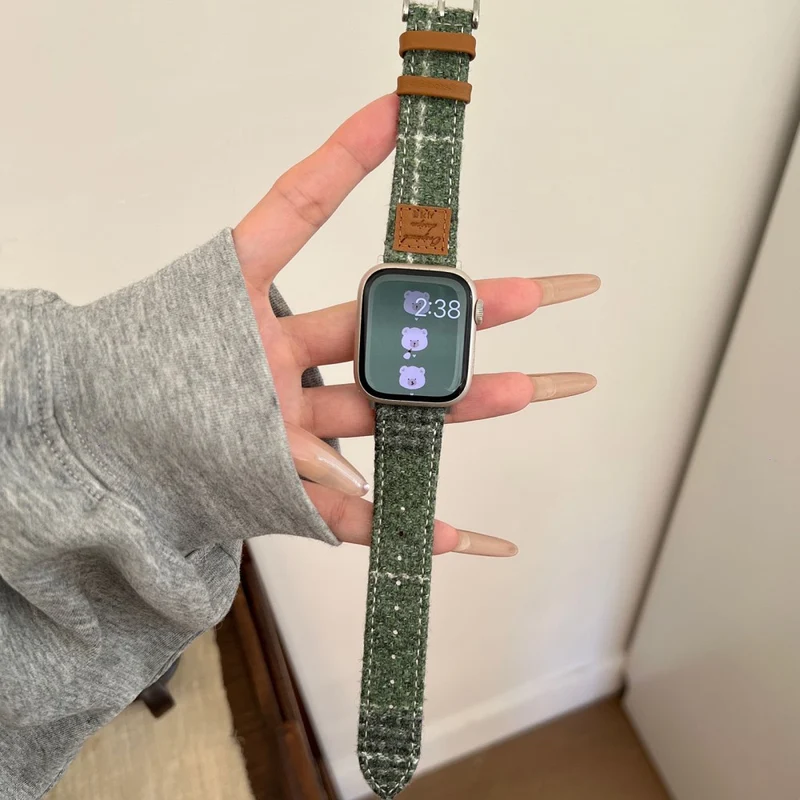 Wirklich Schick Apple Smartwatch Kunstleder Universell Armband