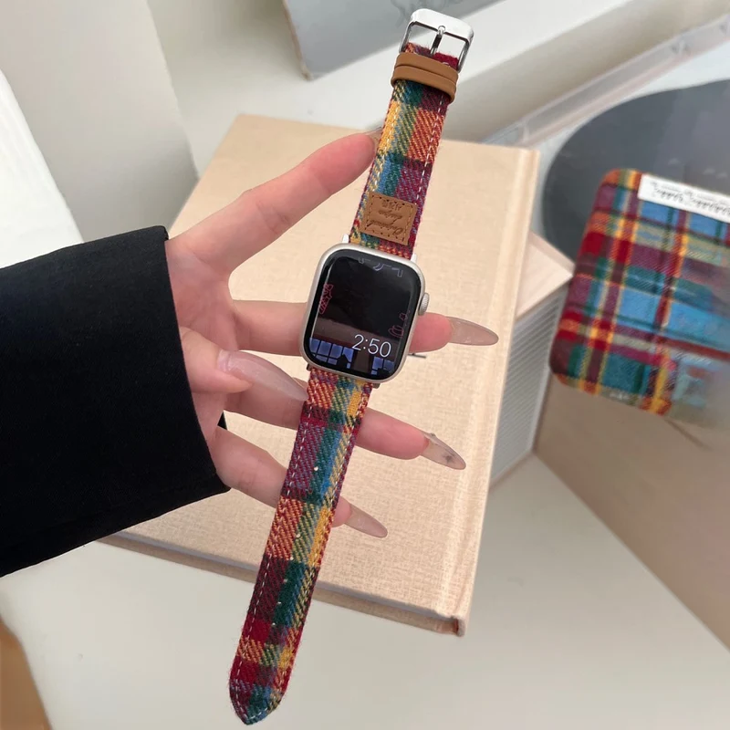 Wirklich Schick Apple Smartwatch Kunstleder Universell Armband