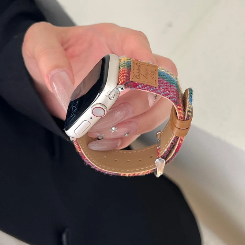 Wirklich Schick Apple Smartwatch Kunstleder Universell Armband