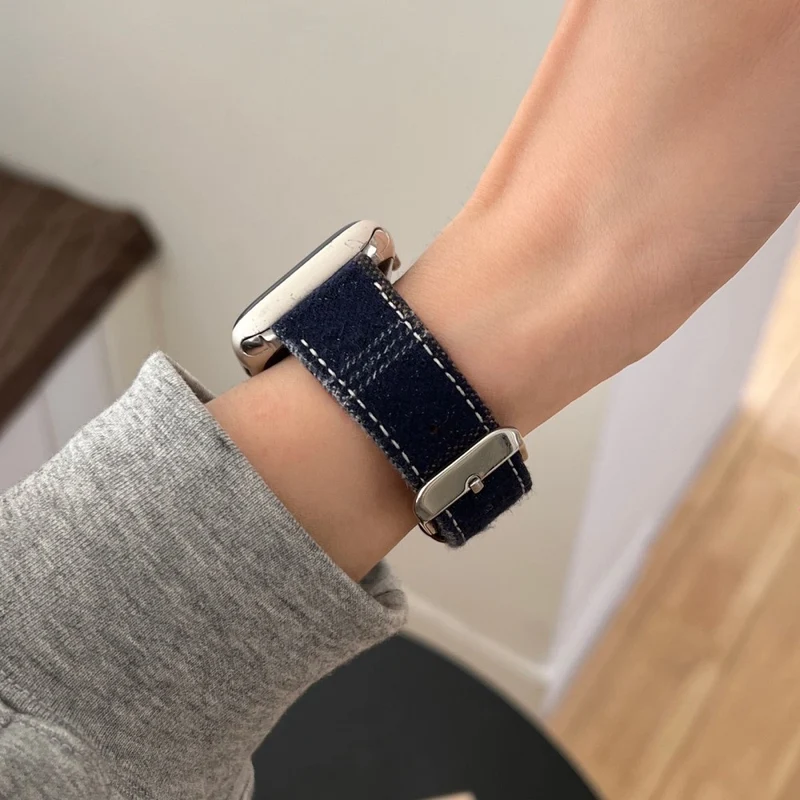 Auffallend Gut Apple Smartwatch Kunstleder Universell Armband