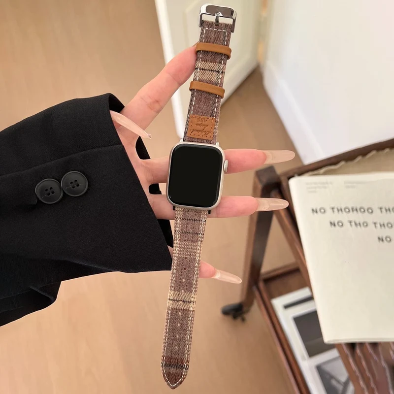 Auffallend Gut Apple Smartwatch Kunstleder Universell Armband