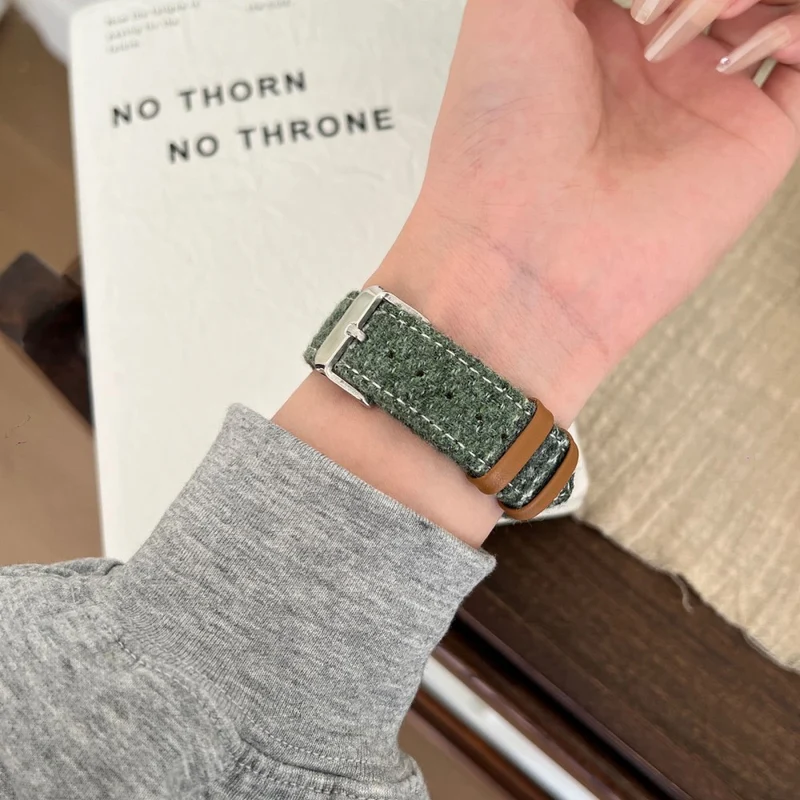 Auffallend Gut Apple Smartwatch Kunstleder Universell Armband