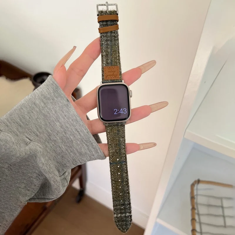Auffallend Gut Apple Smartwatch Kunstleder Universell Armband