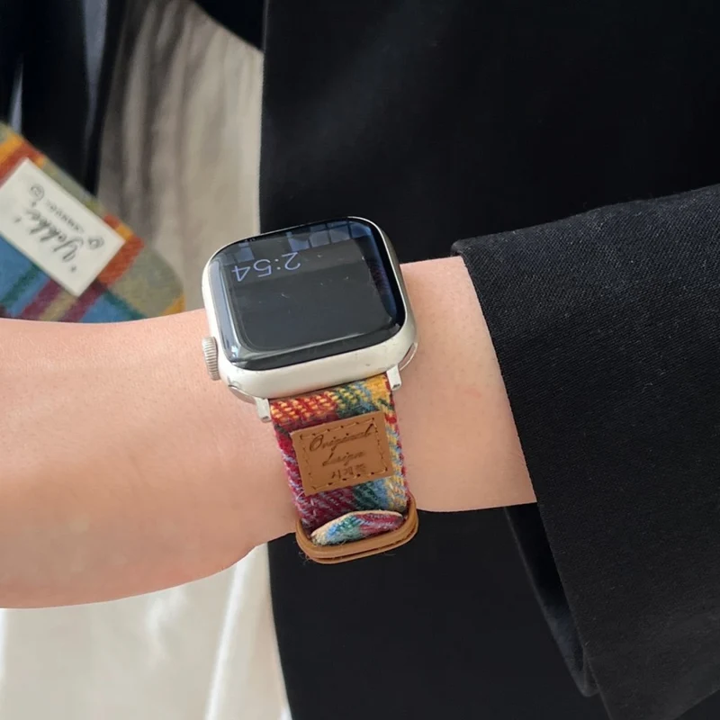 Auffallend Gut Apple Smartwatch Kunstleder Universell Armband