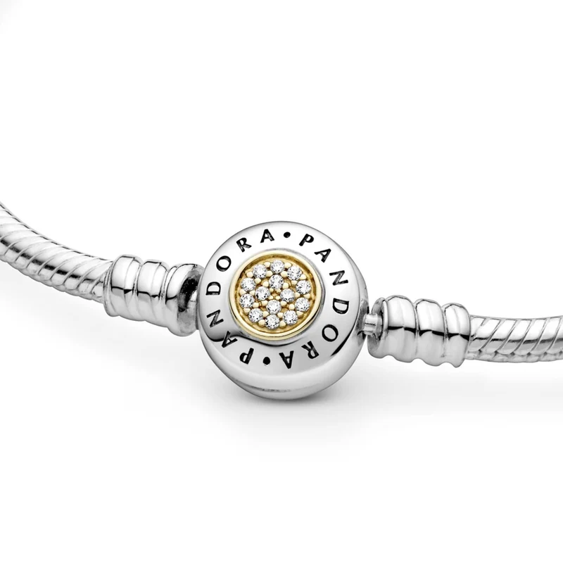 Pandora Armband Damen Moments Silber Mehrfarbig 590741CZ 17