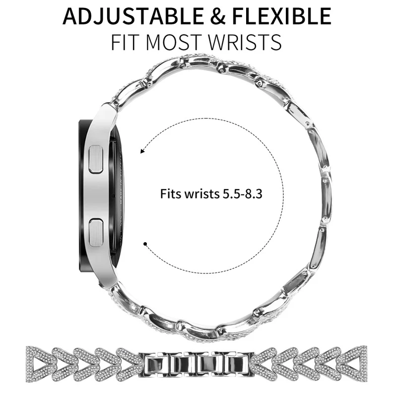 Supersauber Amazfit GTS 2e Metall Armband