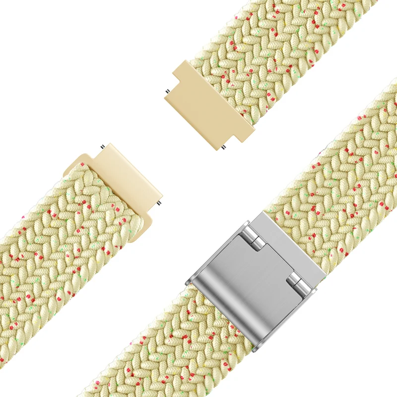 Bandz Zenwatch Lily Gewebtes Nylonarmband (Beige)