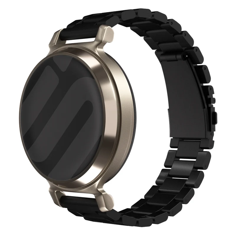 Zenwatch Lily Stahlarmband (Schwarz)