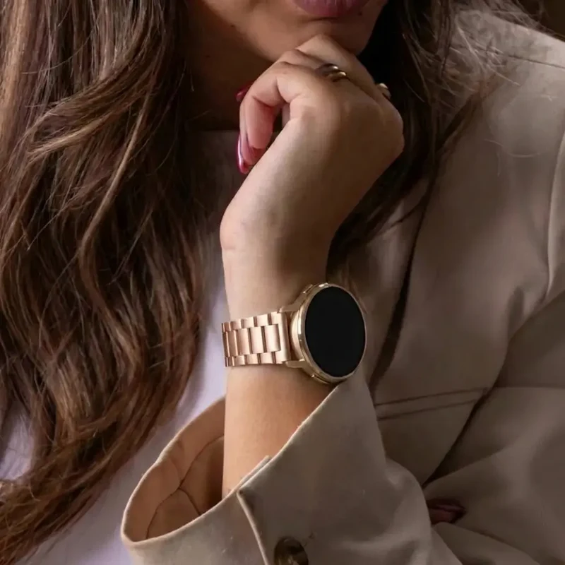 Zenwatch Lily Stahlarmband (Roségold)