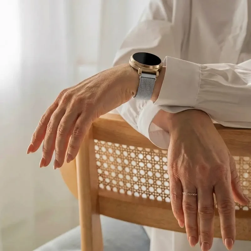 Zenwatch Lily Milanese Armband (Silber)