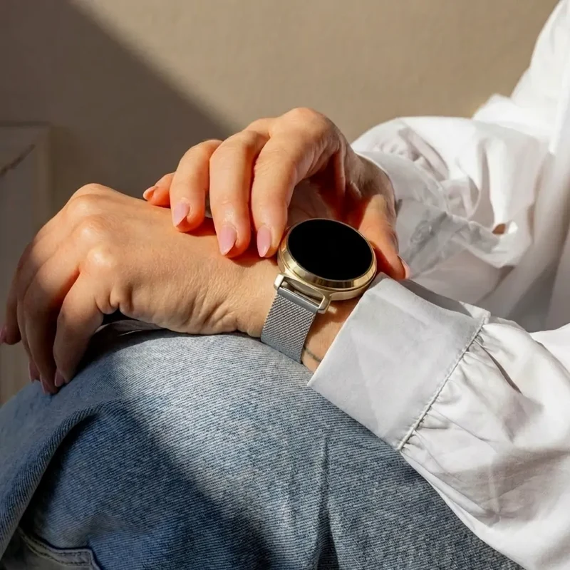 Zenwatch Lily Milanese Armband (Silber)