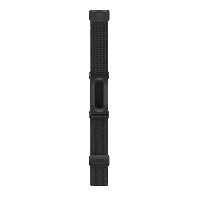 Bandz Fitbit Air Nylonarmband mit D-Schnalle (Schwarz)