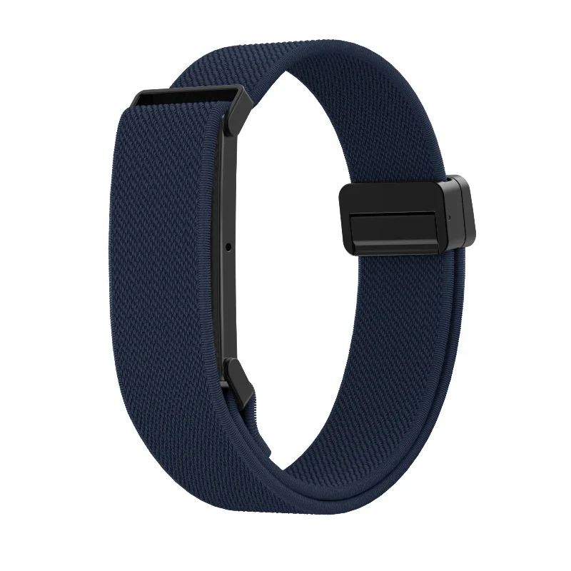 Bandz Fitbit Air Nylonarmband mit D-Schnalle (Dunkelblau)