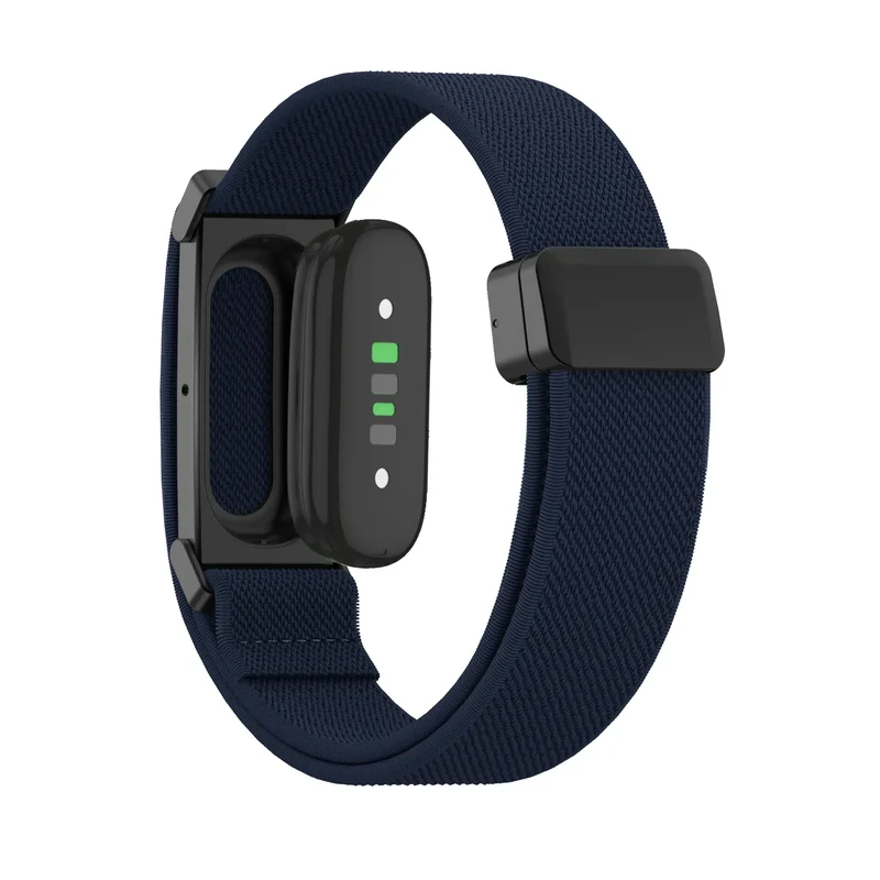 Bandz Fitbit Air Nylonarmband mit D-Schnalle (Dunkelblau)