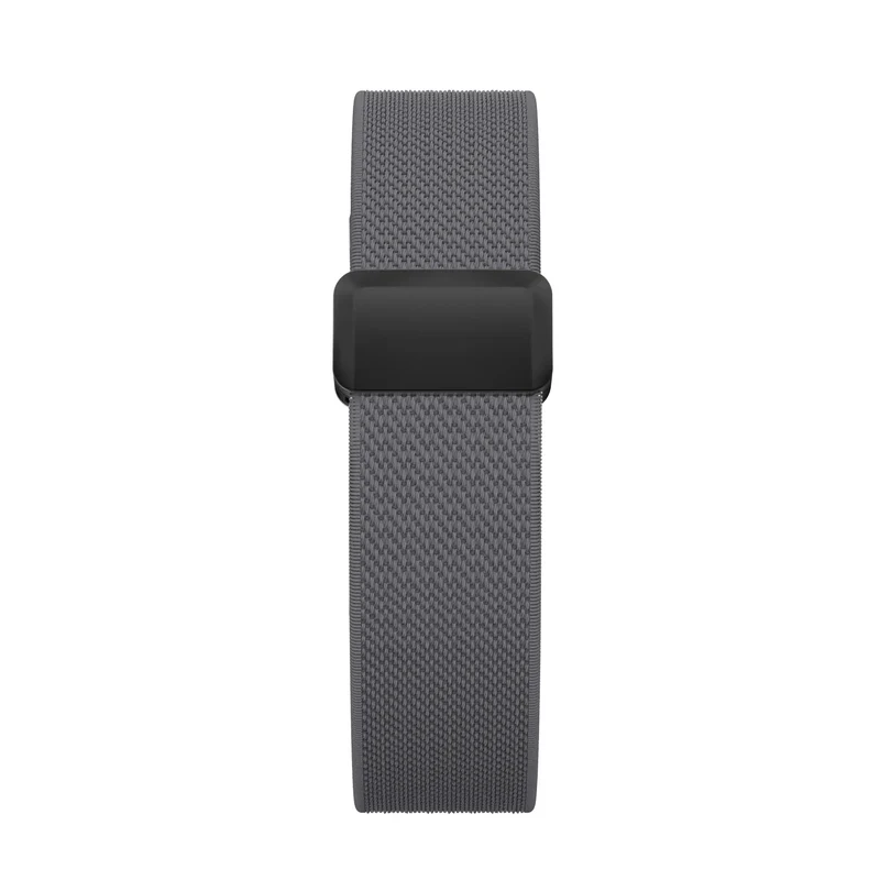 Bandz Fitbit Air Nylonarmband mit D-Schnalle (Dunkelgrau)