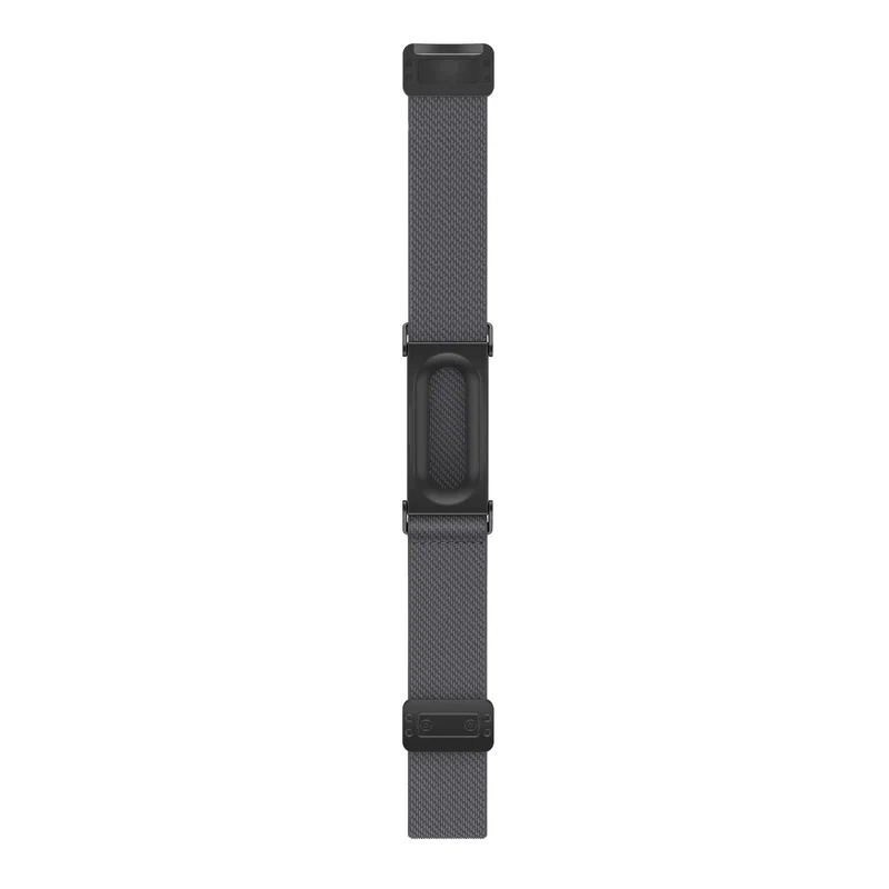Bandz Fitbit Air Nylonarmband mit D-Schnalle (Dunkelgrau)