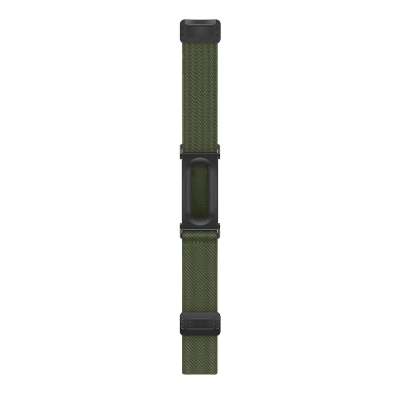 Bandz Fitbit Air Nylonarmband mit D-Schnalle (Armeegrün)