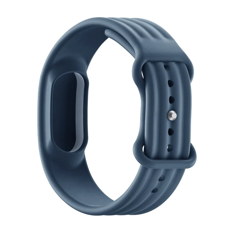 Bandz Fitbit Air Silikonarmband 'Classic' (Graublau)
