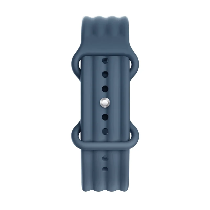 Bandz Fitbit Air Silikonarmband 'Classic' (Graublau)