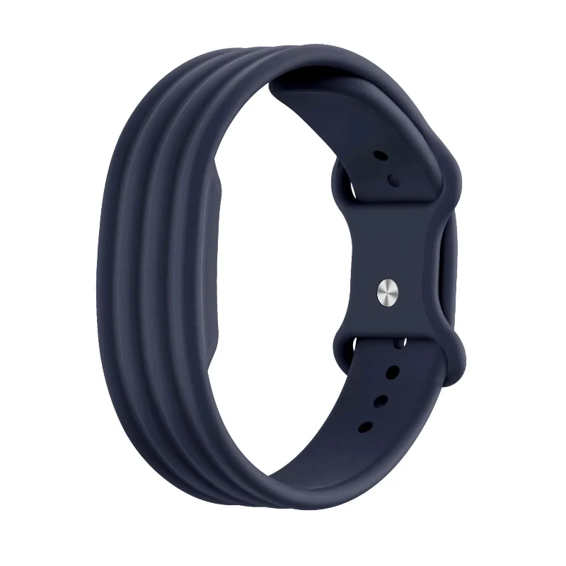 Bandz Fitbit Air Silikonarmband 'Classic' (Mitternachtsblau)