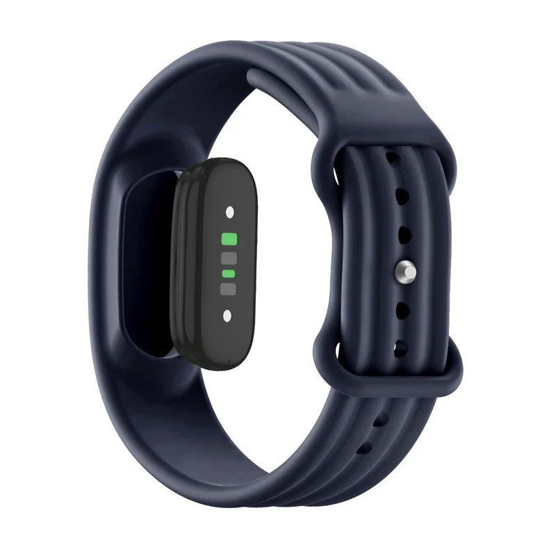 Bandz Fitbit Air Silikonarmband 'Classic' (Mitternachtsblau)