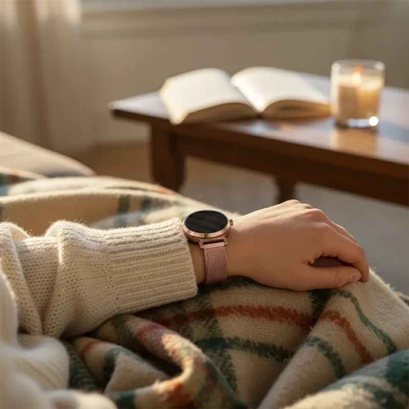 Zenwatch Lily Milanese Armband (Rosa)