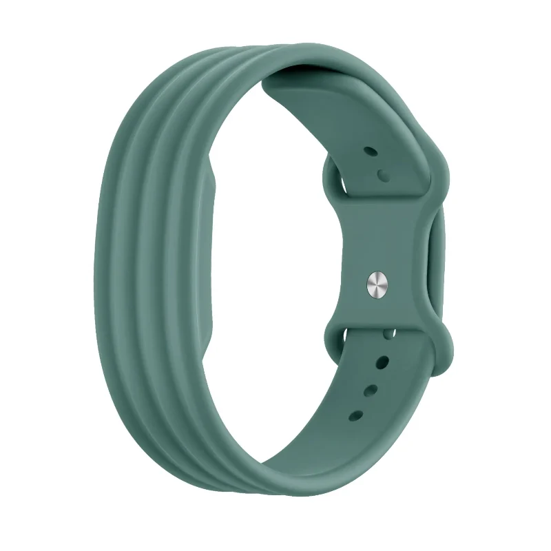 Bandz Fitbit Air Silikonarmband 'Classic' (Viridiangrün)