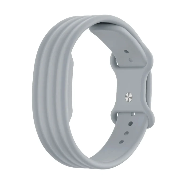 Bandz Fitbit Air Silikonarmband 'Classic' (Grau)