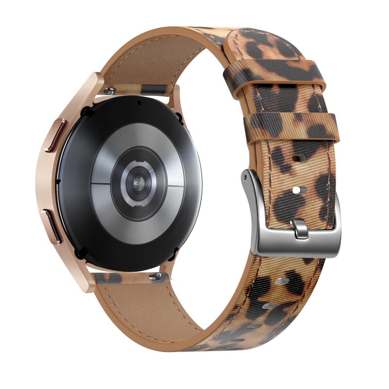 xoxo Wildhearts Garmin Approach S12 Lederarmband (Leopard)