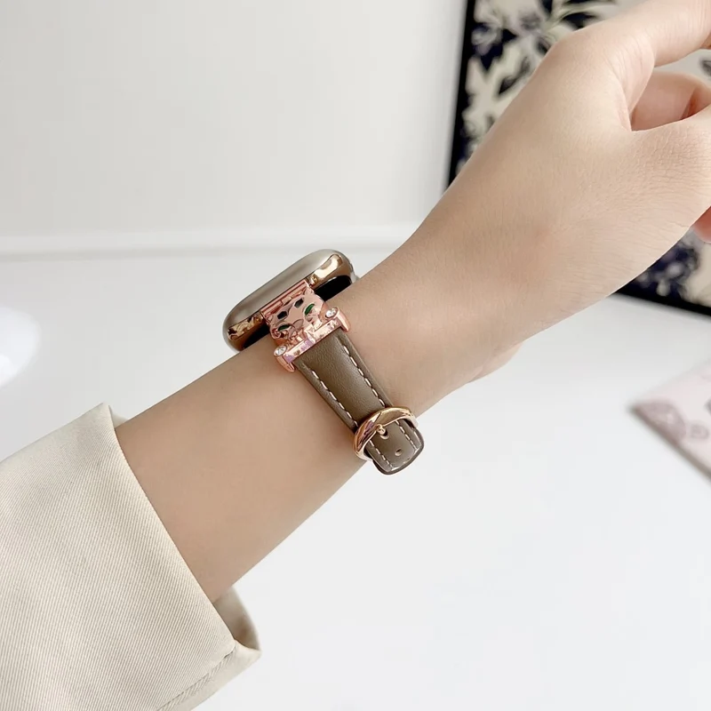 Klassisch Apple Smartwatch Kunstleder Universell Armband