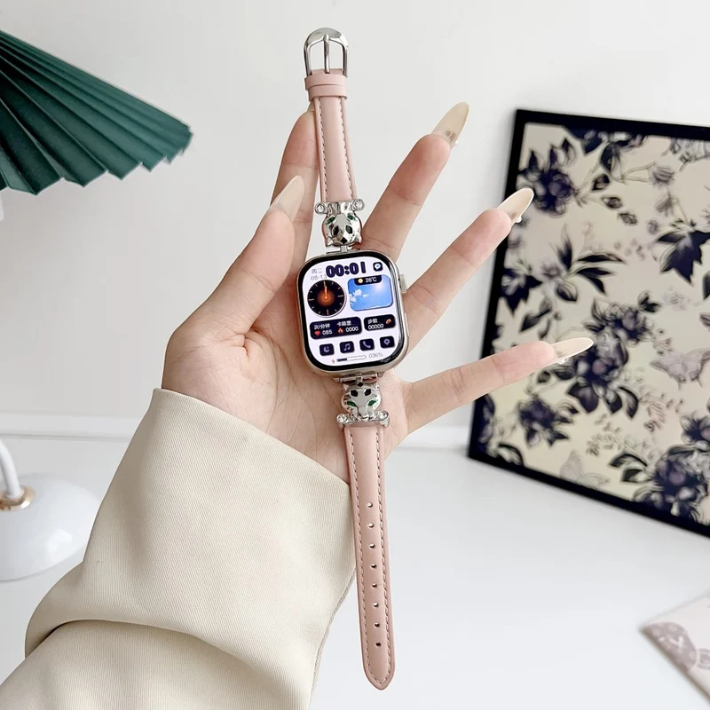 Klassisch Apple Smartwatch Kunstleder Universell Armband