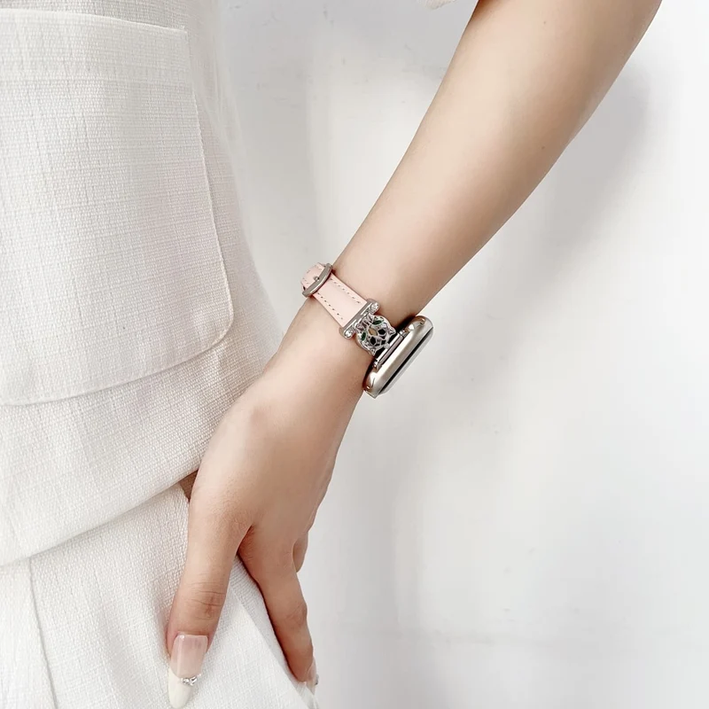 Klassisch Apple Smartwatch Kunstleder Universell Armband