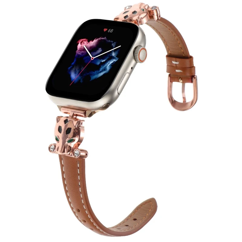 Klassisch Apple Smartwatch Kunstleder Universell Armband