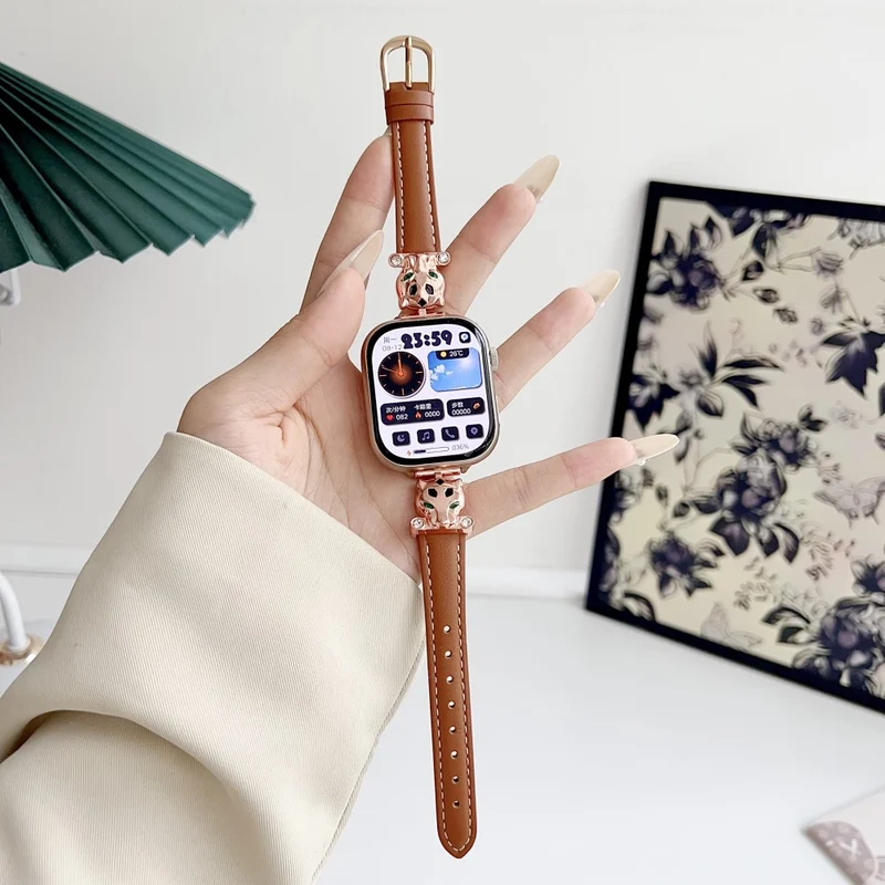 Klassisch Apple Smartwatch Kunstleder Universell Armband