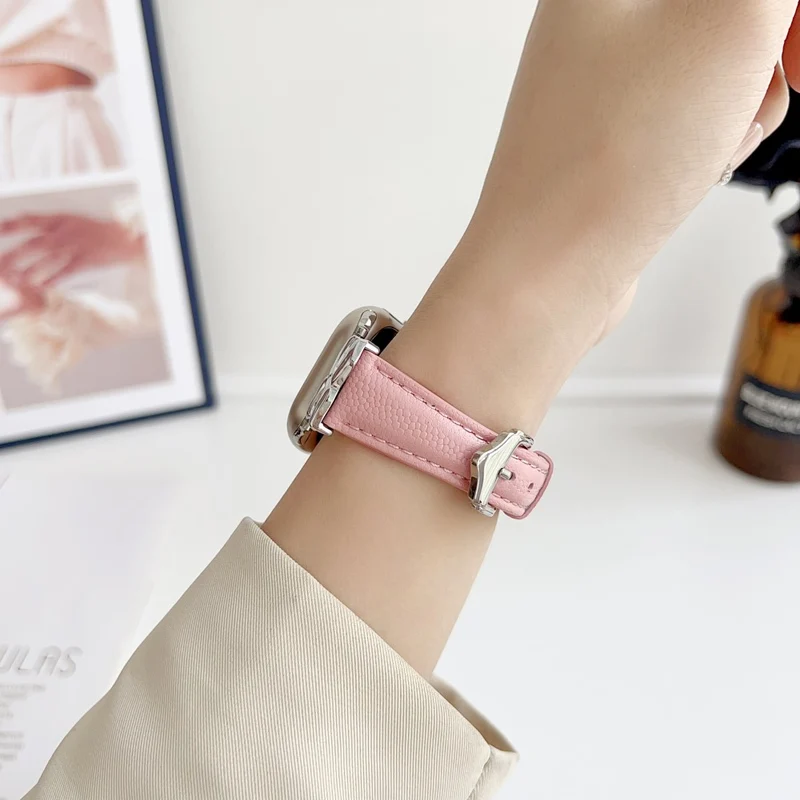 Super Sympathisch Apple Smartwatch Kunstleder Universell Armband