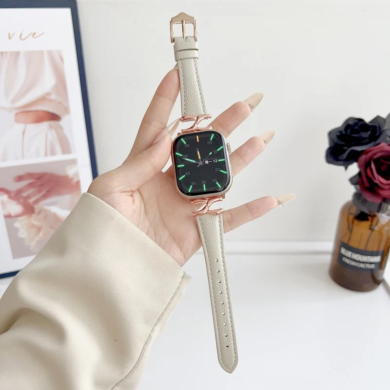 Super Sympathisch Apple Smartwatch Kunstleder Universell Armband