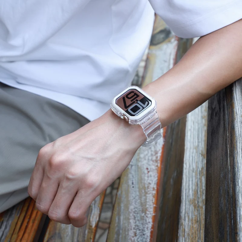 Wirklich Angenehm Apple Watch Series 10 46mm Silikon Armband