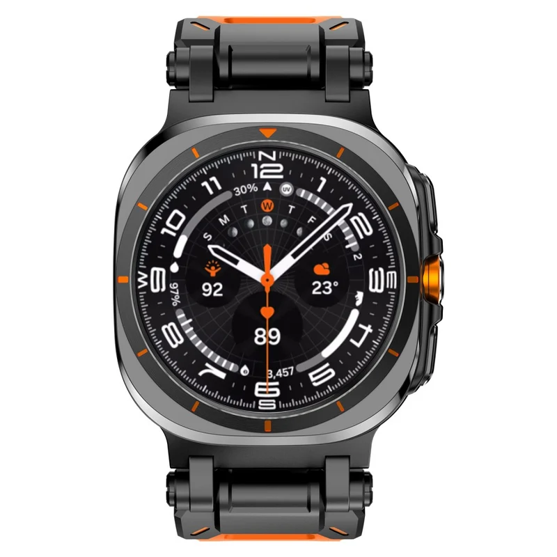Mega Bequem Samsung Galaxy Watch Ultra 47mm Silikon Armband